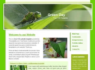 Green Day Html模版
