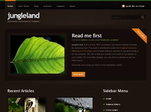 Jungleland Html模版