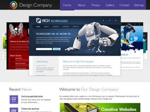 Design Company Html模版