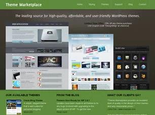 Theme Marketplace Html模版