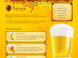 Brewery Html模版