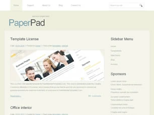 PaperPad Html模版
