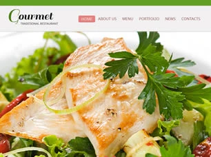 Gourmet Traditional Restaurant Html模版
