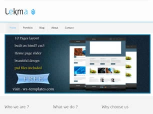Lekma Html模版