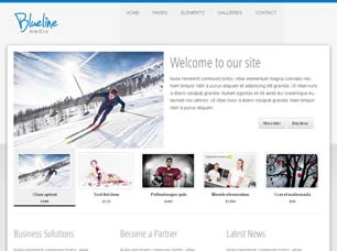 Blueline Media Html模版