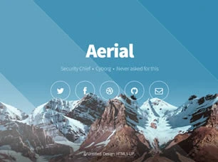 Aerial Html模版