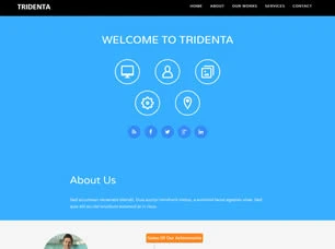 Tridenta Html模版
