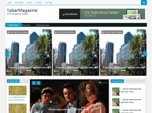 SybarMagazine Html模版