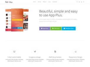 App Plus Html模版