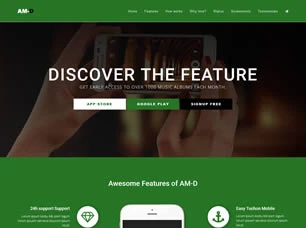 AM-D v1.1 Html模版