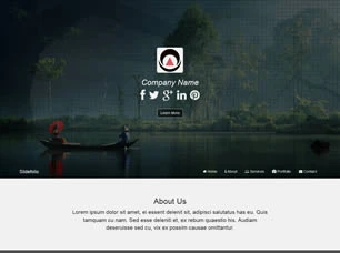 Slidefolio Html模版