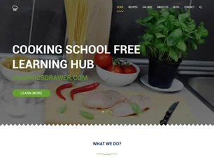 Cooking School Html模版