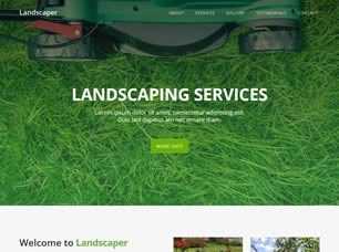 Landscaper Html模版
