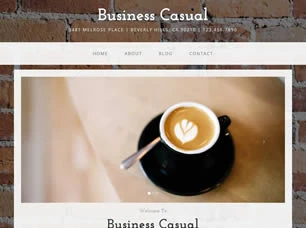 Business Casual Html模版