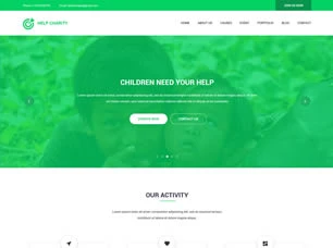 Charity Home Html模版