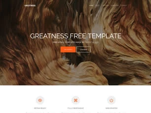 Greatness Html模版