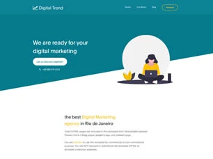 Digital Trend Html模版
