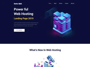 Data Web Html模版