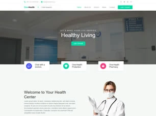 One Health Html模版