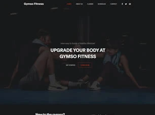 Gymso Fitness Html模版