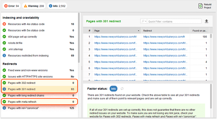 Detect sneaky redirects